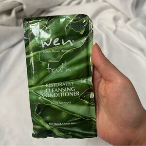 WEN Truth Restorative Cleansing Conditioner Travel Packet - 2 oz - New
